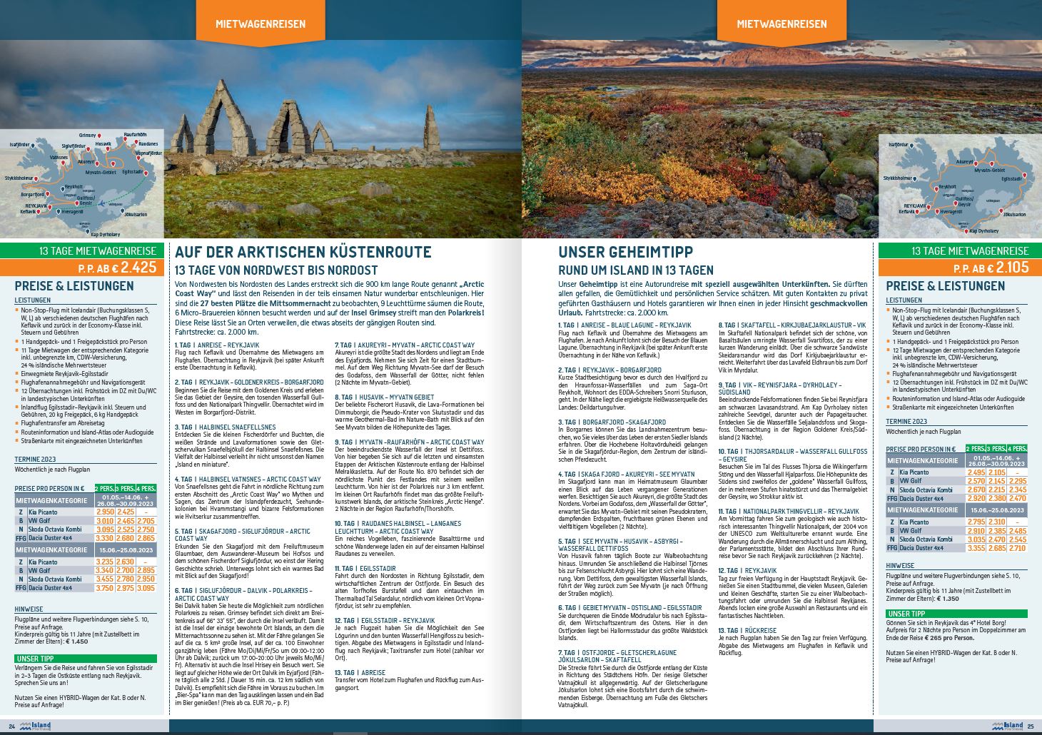 Island Sommerkatalog 2023