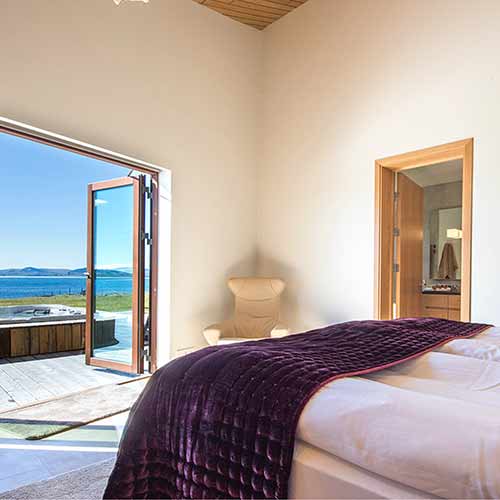 Schlafzimmer Ferienhaus Lakeview