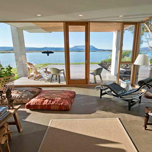 Wohnbereich Ferienhaus Myvatn ©Inlux