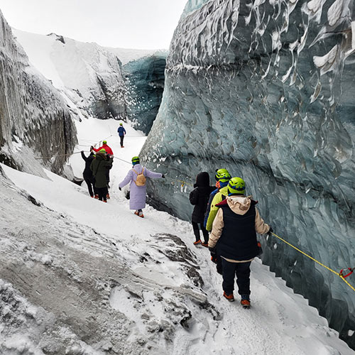 Gletscherwanderung Island