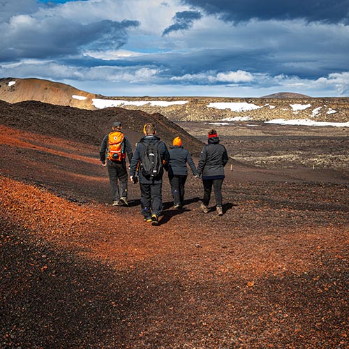 Wandern Askja © Mal Helgasson Visit North Iceland