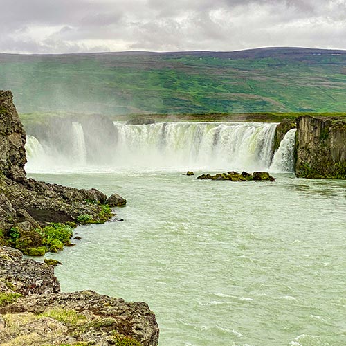 Godafoss Wasserfall © Anja Kallauch