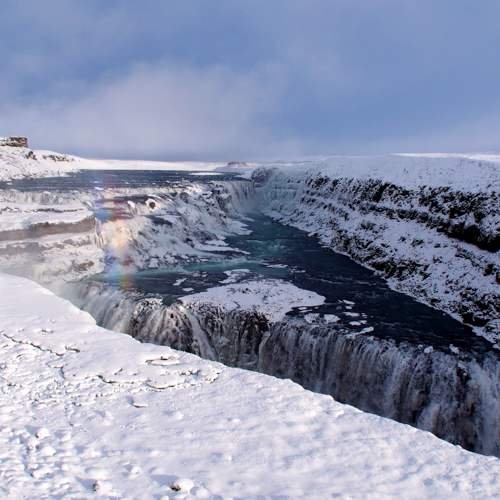 Gullfoss im Winter © Jacqueline Bühler-Büchi