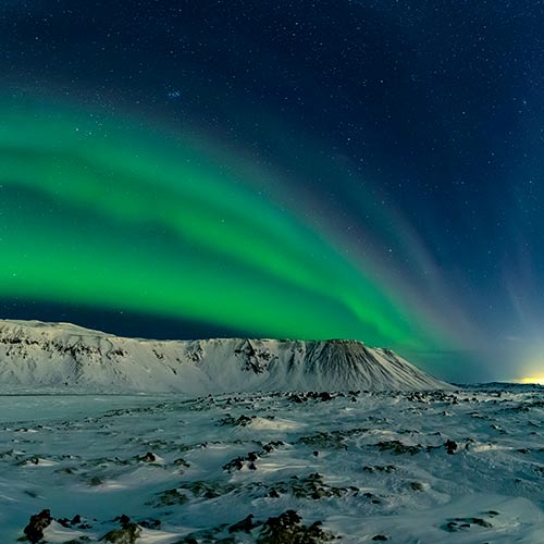 Nordlichter über Island © Snorry Thor Tryggvason