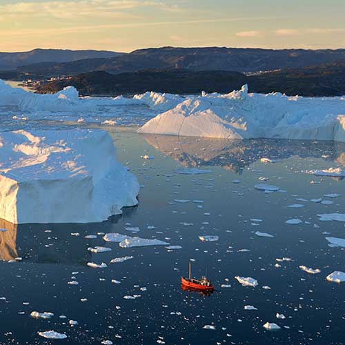 Diskobucht © Rino Rasmussen / Visit Greenland
