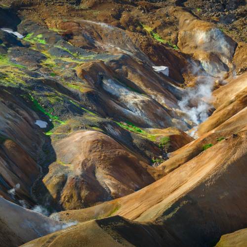 Hochlandgebiet Landmannalaugar © Andreas Clematide