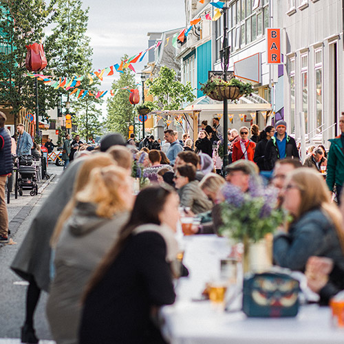Straßenfest in Reykjavik © Visit Reykjavik