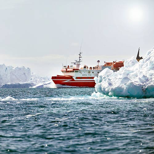 Fähre Sarfaq Ittuk in Ilulissat Grönland