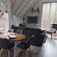 Wohnbereich Ferienhaus Galaxy Cottage