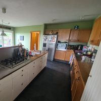Küche im Farmhaus