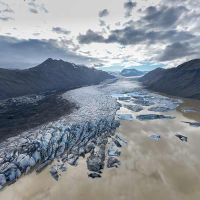 Gletscherzunge Heinabergsjökull  ©Thorvardur Arnason