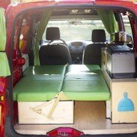 Happy Camper 1 - Innenansicht Schlafbereich